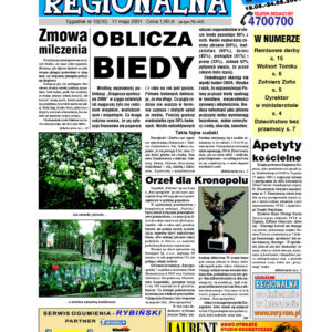 Żary-Żagań Regionalna nr 10 z dnia 2001.05.17