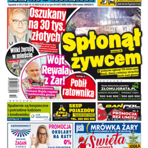 Żary-Żagań Regionalna nr 1182 z dnia 2023.12.15