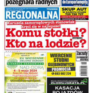 Nowa Sól-Zielona Góra Tygodnik Regionalna nr 813 z dnia 2024.05.02