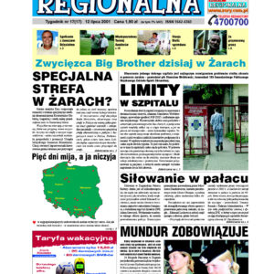 Żary-Żagań Regionalna nr 17 z dnia 2001.07.12