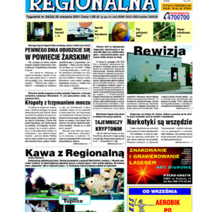 Żary-Żagań Regionalna nr 24 z dnia 2001.08.30