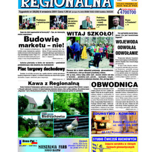 Żary-Żagań Regionalna nr 25 z dnia 2001.09.06