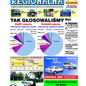 Żary-Żagań Regionalna nr 28 z dnia 2001.09.27