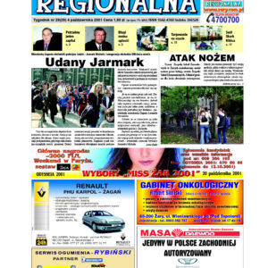 Żary-Żagań Regionalna nr 29 z dnia 2001.10.04