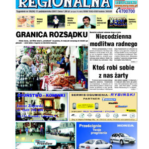 Żary-Żagań Regionalna nr 30 z dnia 2001.10.11
