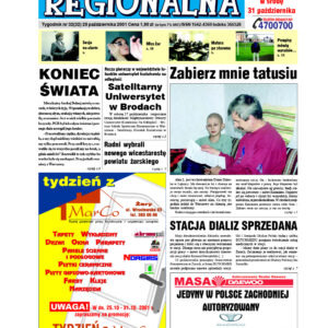 Żary-Żagań Regionalna nr 32 z dnia 2001.10.25