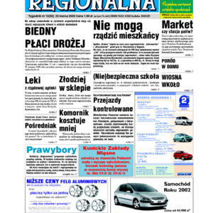 Żary-Żagań Regionalna nr 52 z dnia 2002.03.22