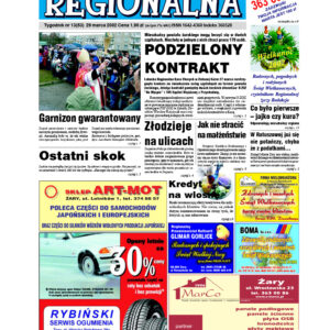Żary-Żagań Regionalna nr 53 z dnia 2002.03.29