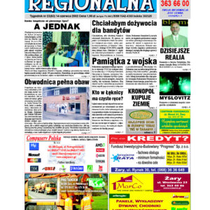 Żary-Żagań Regionalna nr 63 dnia 2002.06.14