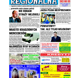Żary-Żagań Regionalna nr 64 dnia 2002.06.21