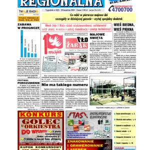 Żary-Żagań Regionalna nr 8 z dnia 2001.04.26