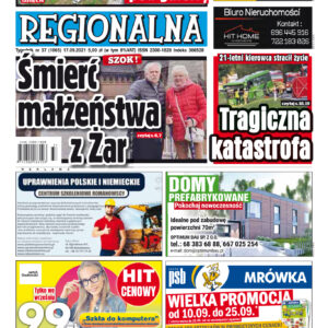 Żary-Żagań Regionalna nr 1065 z dnia 2021.09.17